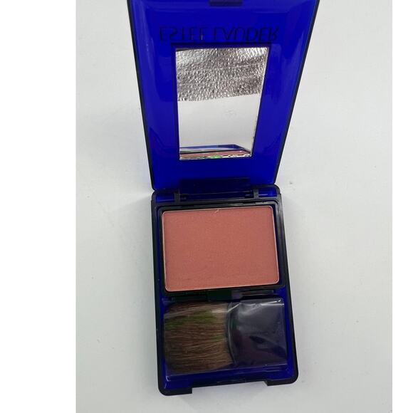 ESTEE LAUDER Blush Pink Make Up Travel Brush No Label New - Picture 1 of 2
